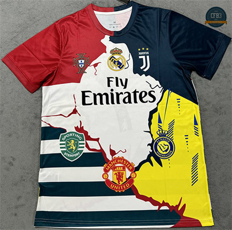 Cfb3 Camiseta futbol Real Madrid Equipación Cristiano Ronaldo Edición conmemorativa 2025/2026