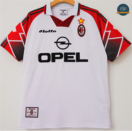 Cfb3 Camiseta futbol Retro 1997-98 AC Milan Equipación Especial