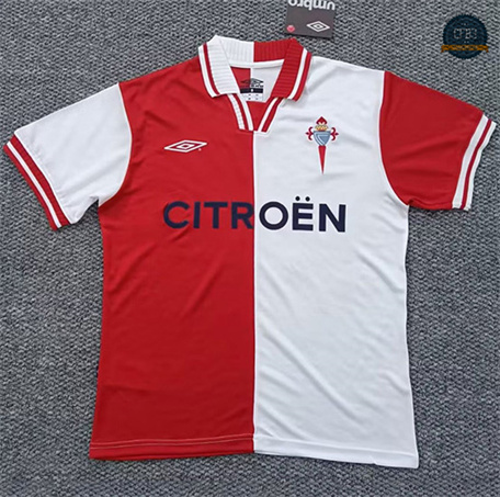 Cfb3 Camiseta futbol Retro 2001-02 Celta de Vigo 2ª Equipación