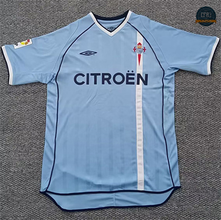 Cfb3 Camiseta futbol Retro 2001-02 Celta de Vigo 1ª Equipación