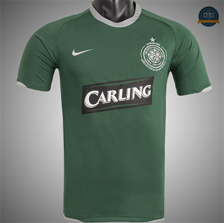 Cfb3 Camiseta futbol Retro 2006-07 Celtic 1ª Equipación