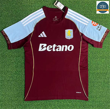 Camiseta futbol Aston Villa 1ª Equipación 2025/2026