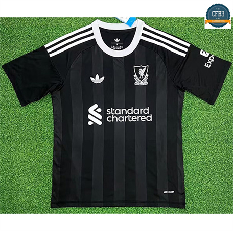 Camiseta futbol Liverpool Equipación Portero Negro 2025/2026