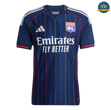 Camiseta futbol Lyon 2ª Equipación 2025/2026