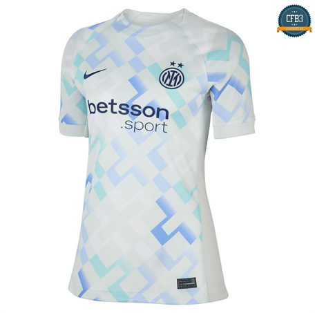 Camiseta futbol Inter Milan Mujer 2ª Equipación 2025/2026