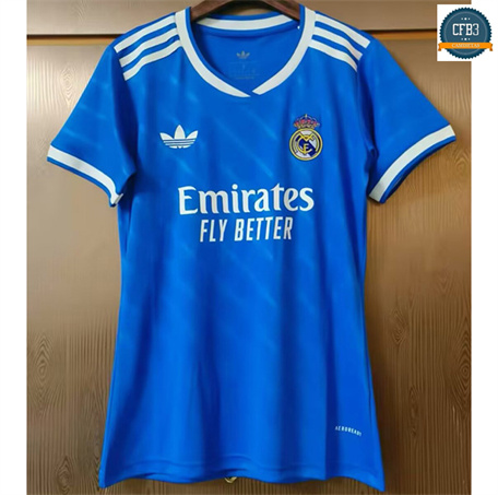Camiseta futbol Real Madrid Mujer 3ª Equipación 2025/2026