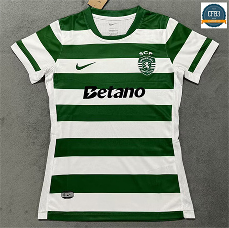 Camiseta futbol Sporting CP Mujer 1ª Equipación 2025/2026