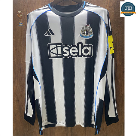 Camiseta futbol Newcastle United Equipación 1ª Equipación Manga larga 2025/2026