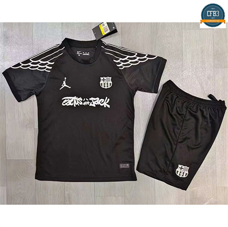 Camiseta futbol Barcelona Niño Equipación Especial Negro 2025/2026