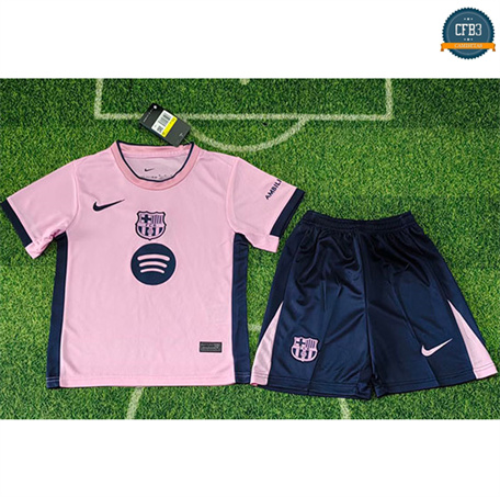 Camiseta futbol Barcelona Niño Equipación deep Rosa 2025/2026
