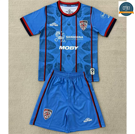 Camiseta futbol Cagliari Niño 3ª Equipación 2025/2026