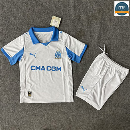 Camiseta futbol Marsella Niño 1ª Equipación 2025/2026