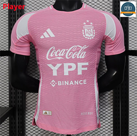 Camiseta futbol Argentina Player Equipación Rosa 2025/2026