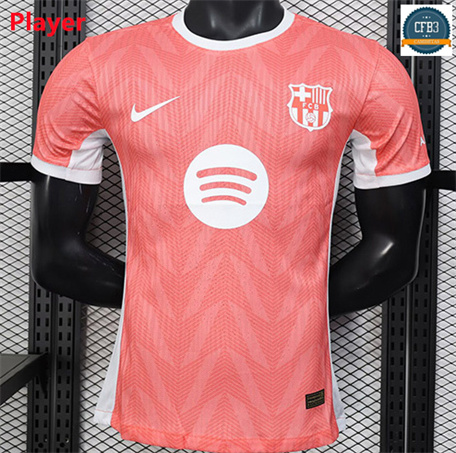 Camiseta futbol Barcelona Player Equipación Especial Rosa/rojo 2025/2026