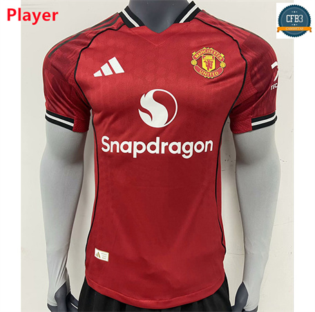 Camiseta futbol Manchester United Player 1ª Equipación 2025/2026