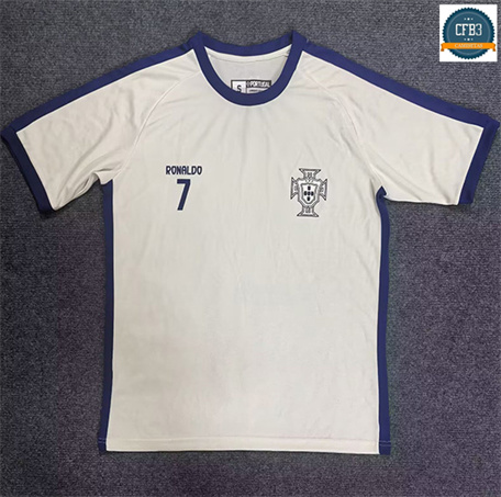 Camiseta futbol Portugal Equipación beige número 7 2025/2026