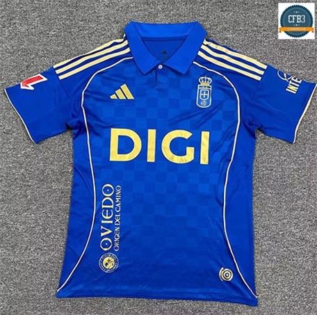 Camiseta futbol Real Oviedo 1ª Equipación 2025/2026