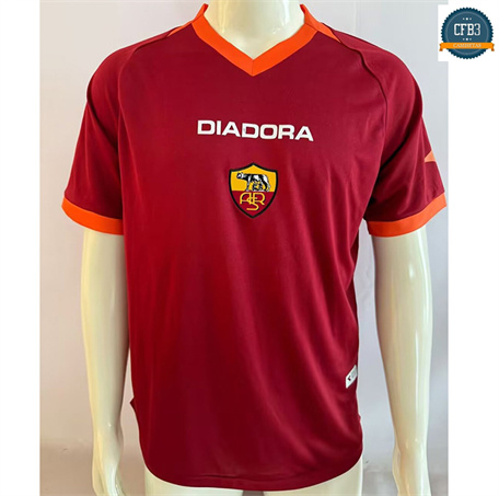 Camiseta futbol Retro 2006-07 AS Roma 1ª Equipación