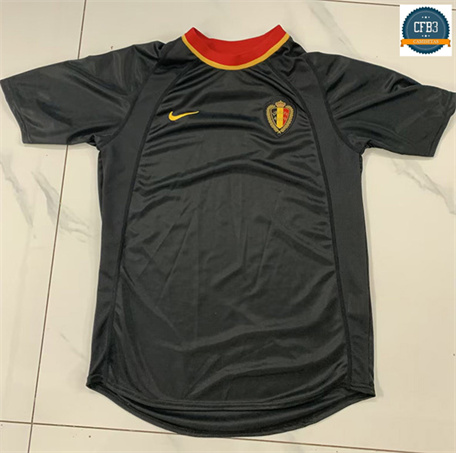Camiseta futbol Retro 2000 Bélgica 2ª Equipación