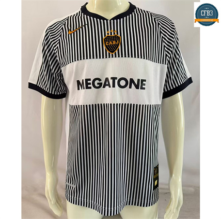 Camiseta futbol Retro 2006-07 Boca Juniors 2ª Equipación