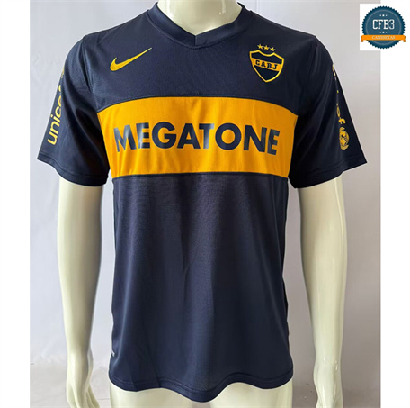 Camiseta futbol Retro 2007-08 Boca Juniors 1ª Equipación