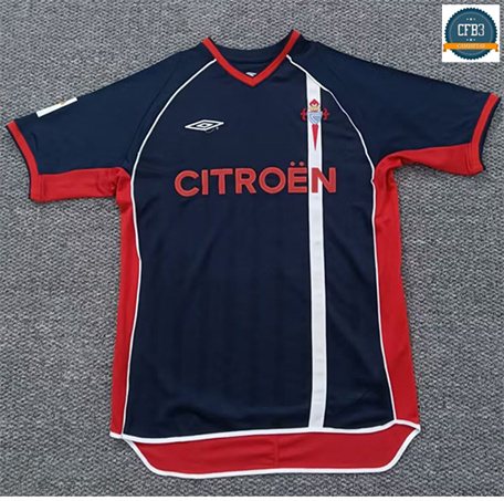 Camiseta futbol Retro 2001-03 Celta de Vigo 2ª Equipación