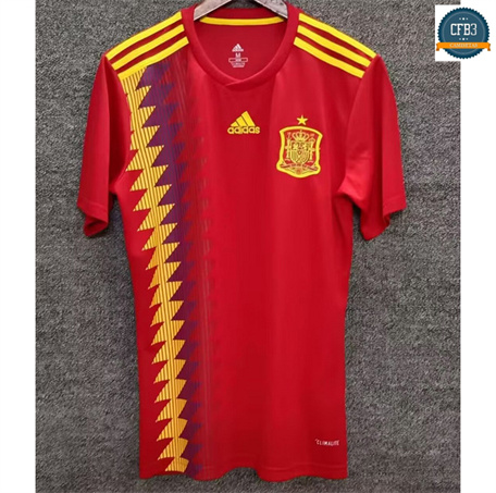 Camiseta futbol Retro 2018 España 1ª Equipación