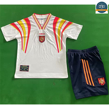 Camiseta futbol Retro 1996 España Niño 3ª Equipación