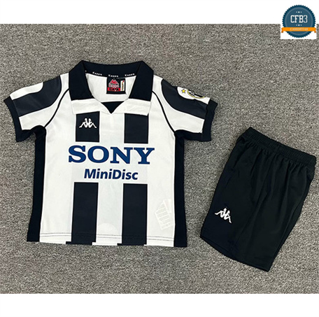 Camiseta futbol Retro 1997-98 Juventus Niño 1ª Equipación