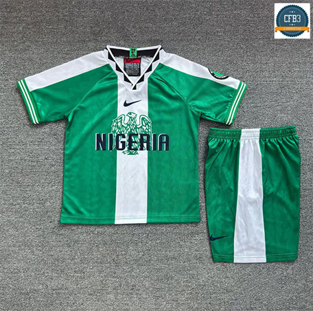 Camiseta futbol Retro 1996 Nigeria Niño 1ª Equipación