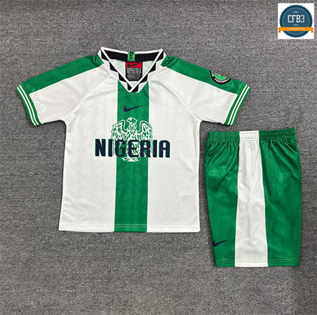 Camiseta futbol Retro 1996 Nigeria Niño 2ª Equipación