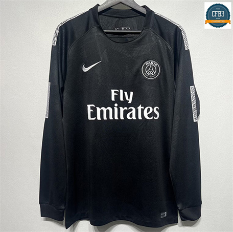 Camiseta futbol Retro 2017-18 Paris Saint Germain 3ª Equipación Manga larga