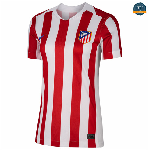 Camiseta futbol Atletico Madrid Mujer 1ª Equipación 2025/2026