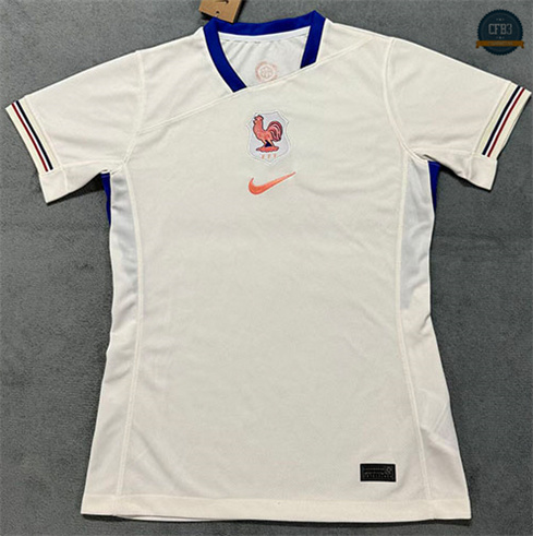 Camiseta futbol Francia Mujer 2ª Equipación 2025/2026