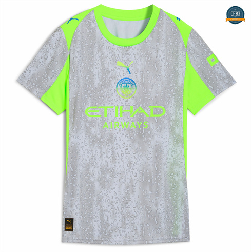 Camiseta futbol Manchester City Mujer 2ª Equipación 2025/2026