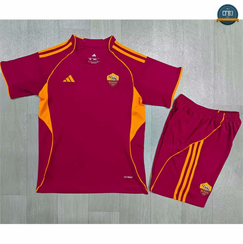 Camiseta futbol AS Roma Niño 1ª Equipación 2025/2026