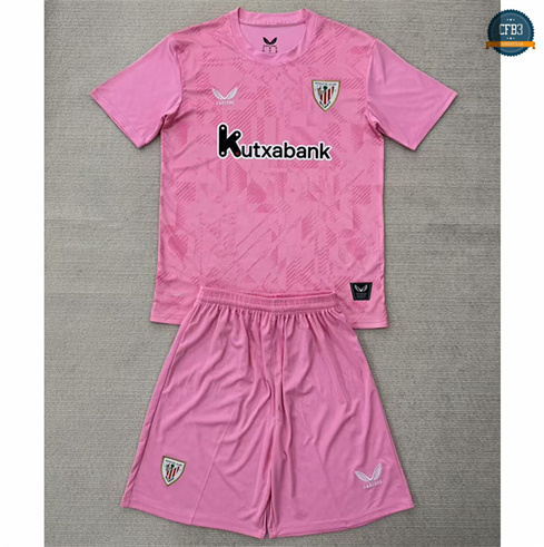 Camiseta futbol Athletic Bilbao Niño Equipación Portero Rosa 2025/2026