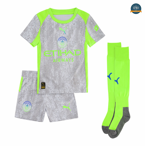 Camiseta futbol Manchester City Niño 3ª Equipación 2025/2026