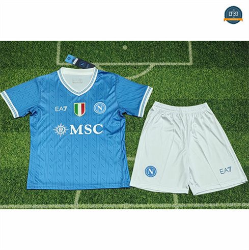 Camiseta futbol Naples Niño 1ª Equipación 2025/2026