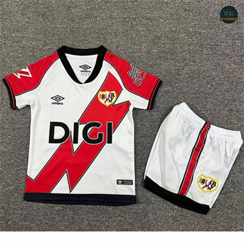 Camiseta futbol Rayo Vallecano Niño 1ª Equipación 2025/2026