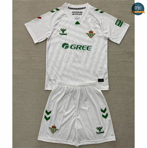 Camiseta futbol Real Betis Niño Equipación Portero Blanco 2025/2026