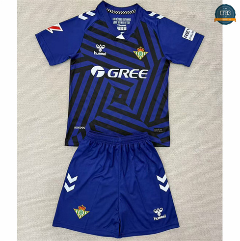 Camiseta futbol Real Betis Niño Equipación Portero Azul 2025/2026