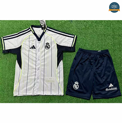 Camiseta futbol Real Madrid Niño Equipación casual 2025/2026