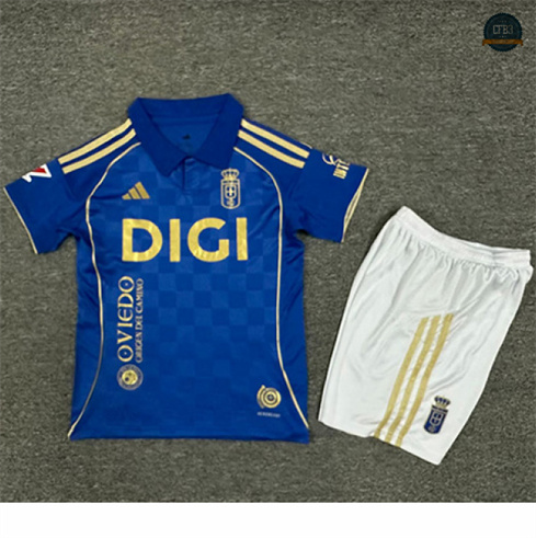 Camiseta futbol Real Oviedo Niño 1ª Equipación 2025/2026