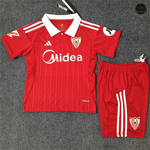 Camiseta futbol Sevilla Niño 2ª Equipación 2025/2026