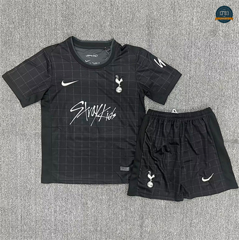 Camiseta futbol Tottenham Hotspur Niño Equipación Especial Negro 2025/2026