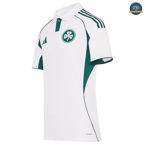 Camiseta futbol Panathinaikos 2ª Equipación Blanco 2025/2026