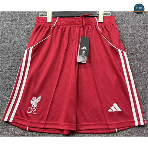 Camiseta futbol Pantalones Liverpool 1ª Equipación 2025/2026