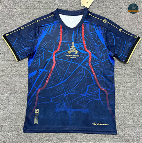 Camiseta futbol Paris Saint Germain Equipación Especial Azul 2025/2026
