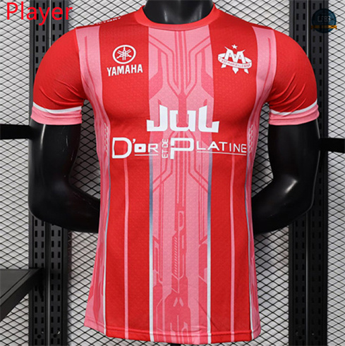 Camiseta futbol Marsella Player Equipación Especial Rojo 2025/2026